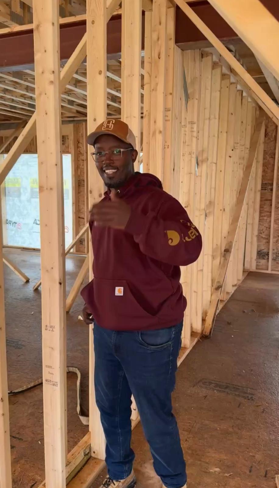 Alby Mbanjabahizi in the community